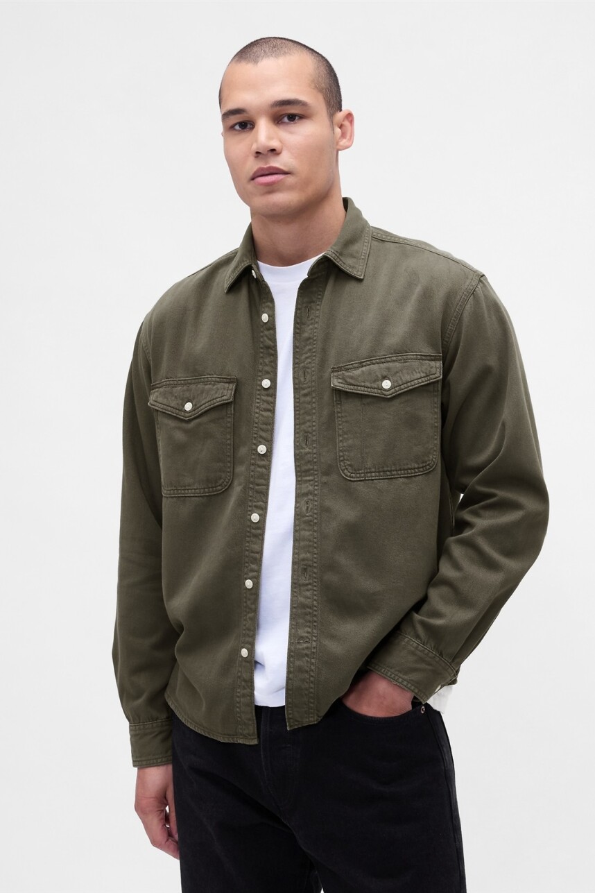 Camisa De Jean Ultrasoft Hombre Bamboo 701