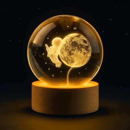 ESFERA VELADORA LAMPARA ASTRONAUTA LED ESFERA VELADORA LAMPARA ASTRONAUTA LED