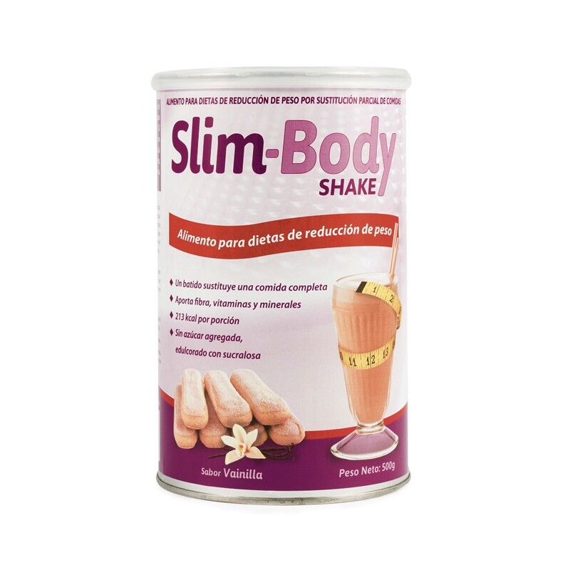 Slim Body Shake Vainilla 500 Grs. Slim Body Shake Vainilla 500 Grs.