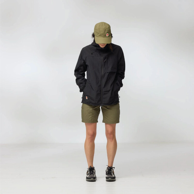 Casaca Fjallraven High Coast Wind Jacket W Mujer Green