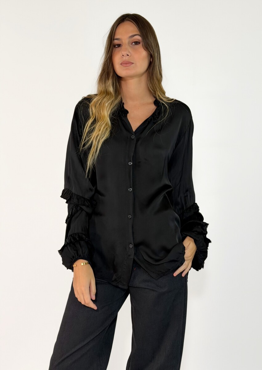 CAMISA SERORA - NEGRO 