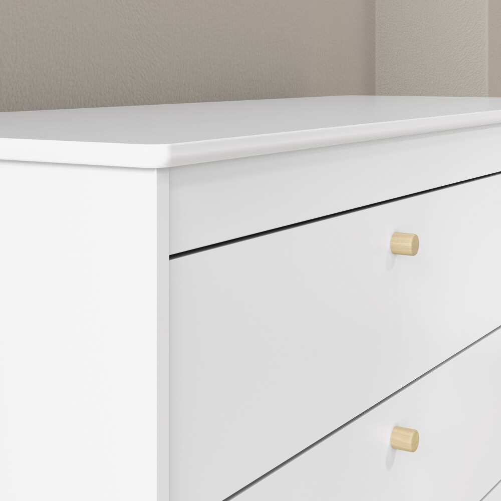 COMODA ZUPPY 20080 4C MDF-Y-MADERA NATURAL-BEIGE