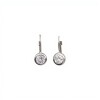 Caravanas Punto de luz-Plata 925-Piedra Zirconia-CA3125 conpiedra