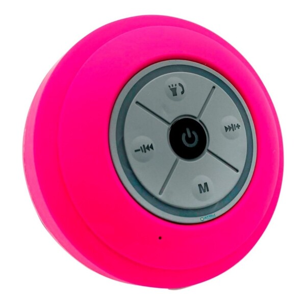 Parlante Bluetooth Ducha Ventosa Rgb Radio Fm Calidad Color Variante Rosa chicle
