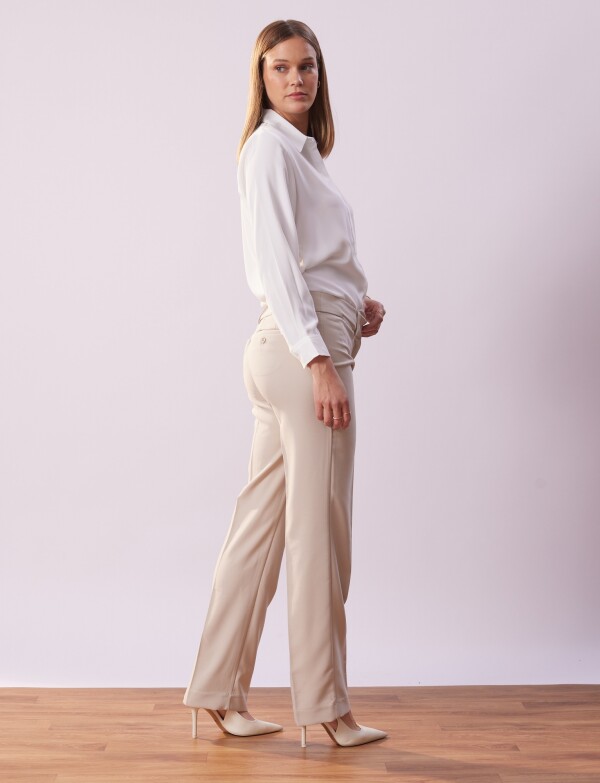 Pantalon Clasico BEIGE