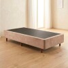 Base Sommier 1 Plaza - Mannes Beige