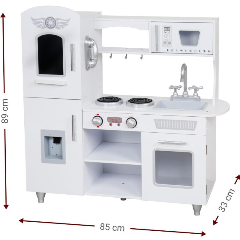 Cocina de Madera Grande con Heladera Cocina de Madera Grande con Heladera