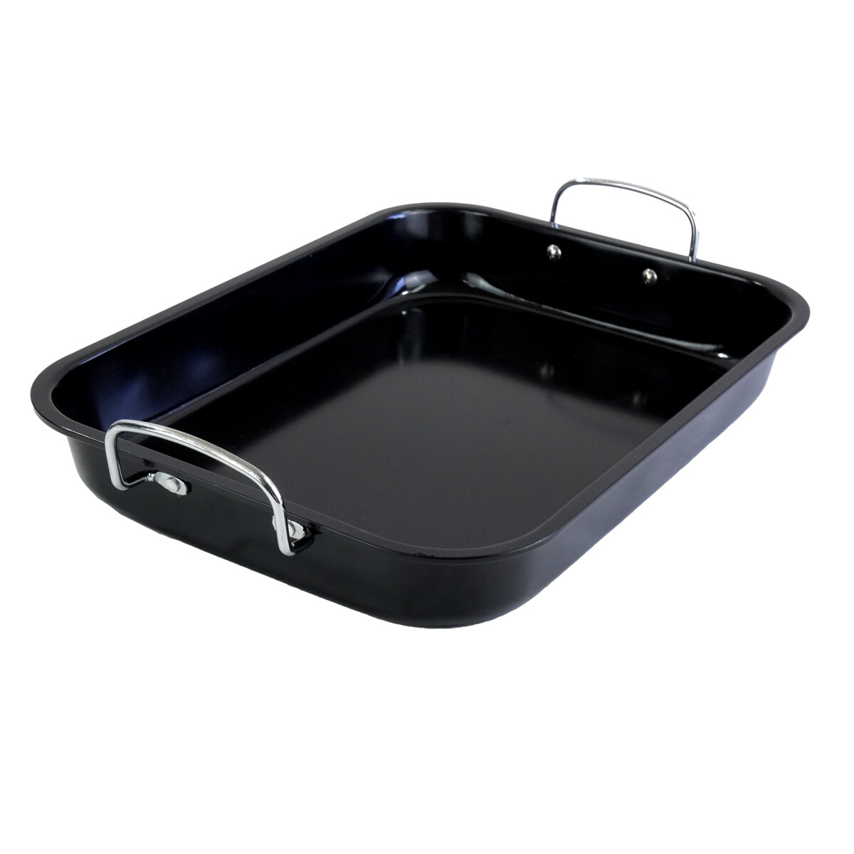 ASADERA RECTANGULAR METAL C/ASAS 