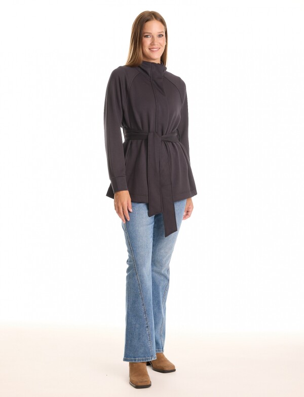 Chaqueta Scuba Cinto NEGRO