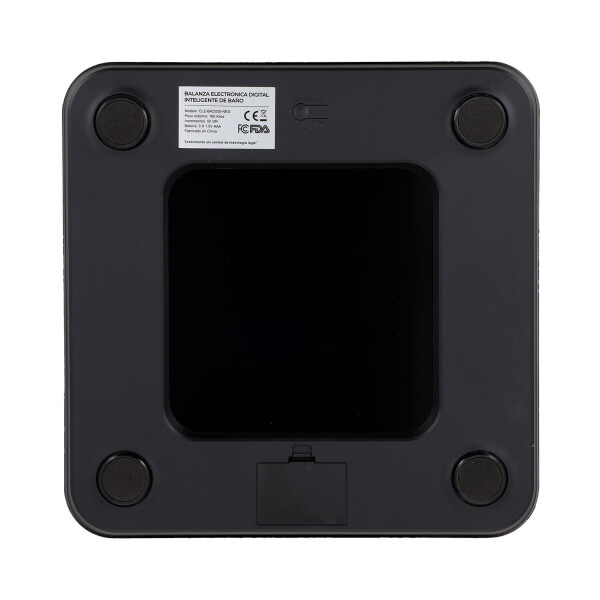 Balanza De Baño Inteligente App Bascula Monitor Medicion Conexion Digital 180 Kg Imback Color Negro Balanza De Baño Inteligente App Bascula Monitor Medicion Conexion Digital 180 Kg Imback Color Negro