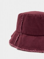 Sombrero Bucket 100% Algodón burdeos