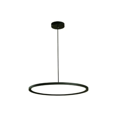 COLGANTE LED ARO 36W 3000K DIMM 120-277V NEGRO COLGANTE LED ARO 36W 3000K DIMM 120-277V NEGRO