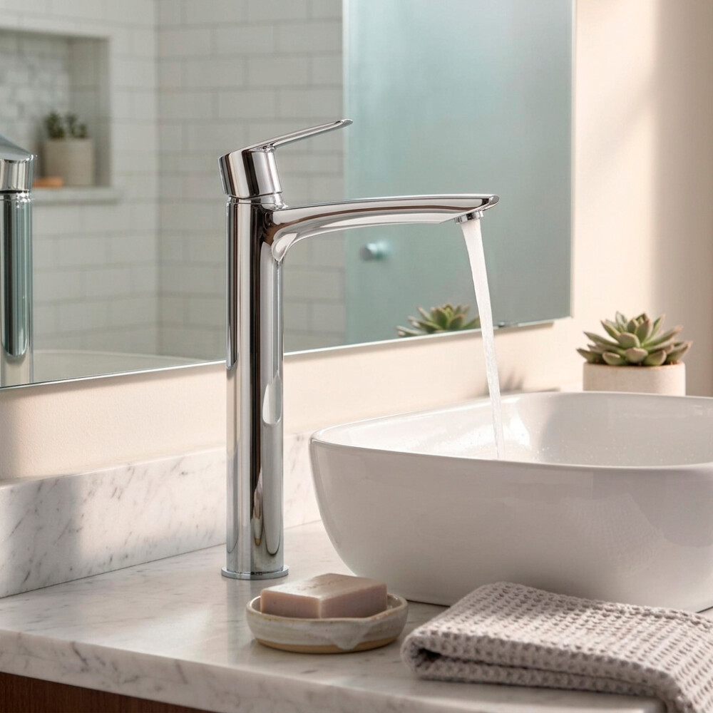 GRIFERÍA MONOCOMANDO ALTA DE LAVATORIO LÍNEA CIVIC RAMON SOLER Grifería Monocomando Alta De Lavatorio Línea Civic Ramon Soler