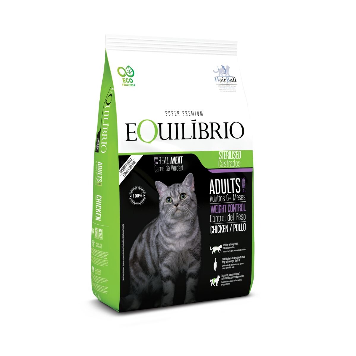 ALIMENTO DE GATO EQUIL. CASTRADO 7.5KG 