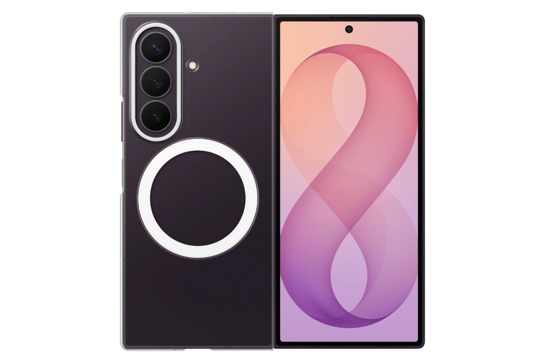 Galaxy Z Fold8 Ultra Clear Case 