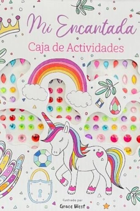 MI ENCANTADA. CAJA DE ACTIVIDADES CON PEGATINAS DE GEMAS MI ENCANTADA. CAJA DE ACTIVIDADES CON PEGATINAS DE GEMAS
