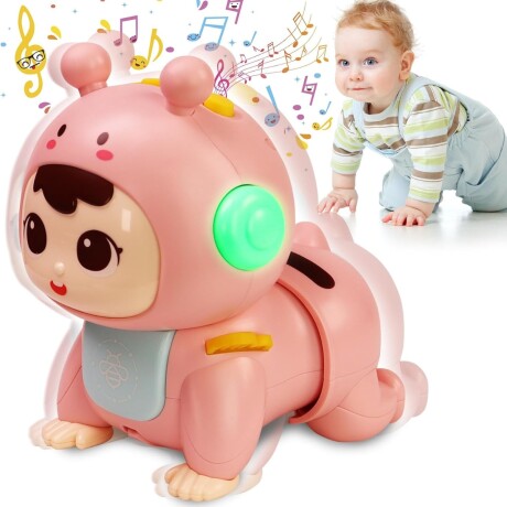 Juguete Estimulador de Gateo Huanger ROSA