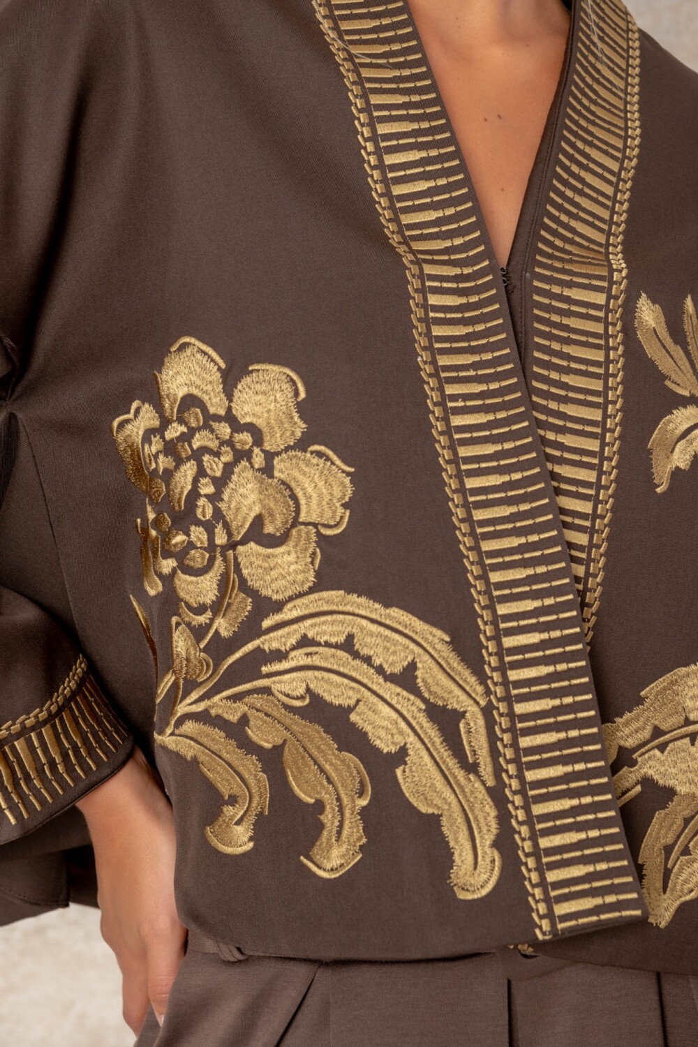 CHAQUETA ARACELI Chocolate