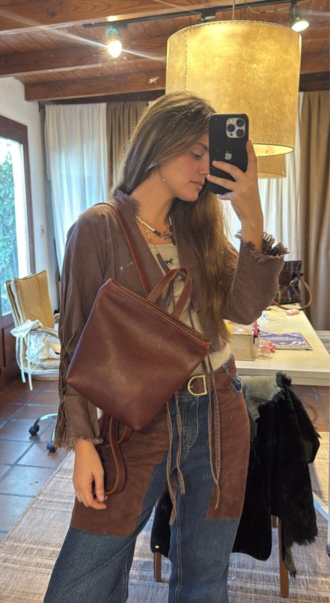 Heredada Backpack - Caramel 