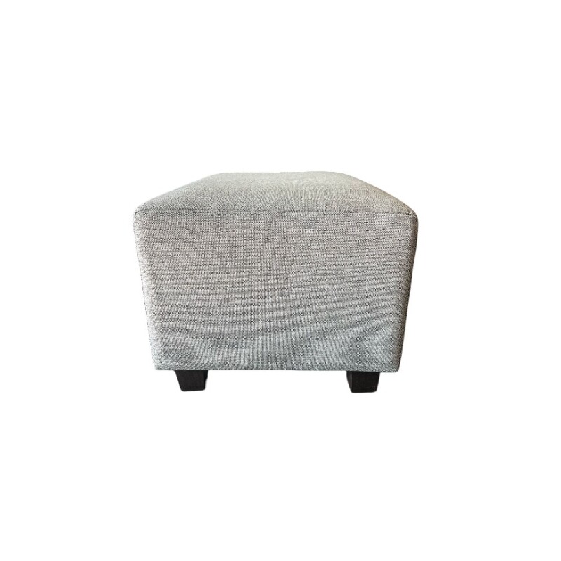 Puff en tela - Producto con detalles. Puff en tela - Producto con detalles.