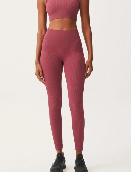 CALZA LEGGINGS DEPORTIVA ROSADO
