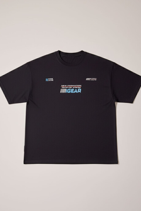 T-SHIRT RIFT DIXIE Negro