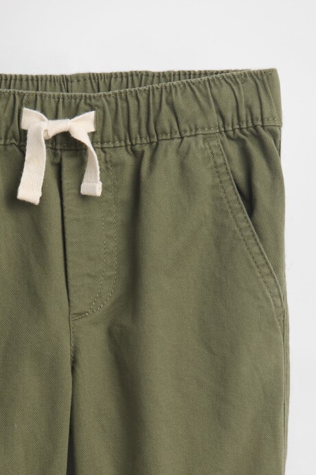 Pantalón Jogger Toddler Niño Army Jacket Green