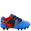 Championes de Fútbol Infantiles Marvel Campo Spiderman Azul - Negro - Rojo