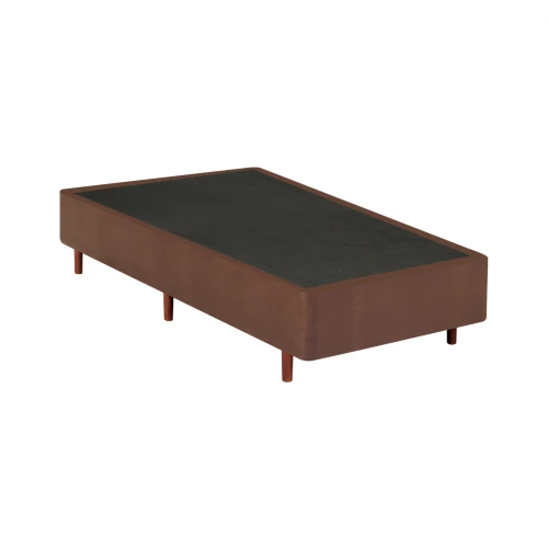 Base Sommier 1 Plaza - Mannes - Marron Base Sommier 1 Plaza - Mannes - Marron