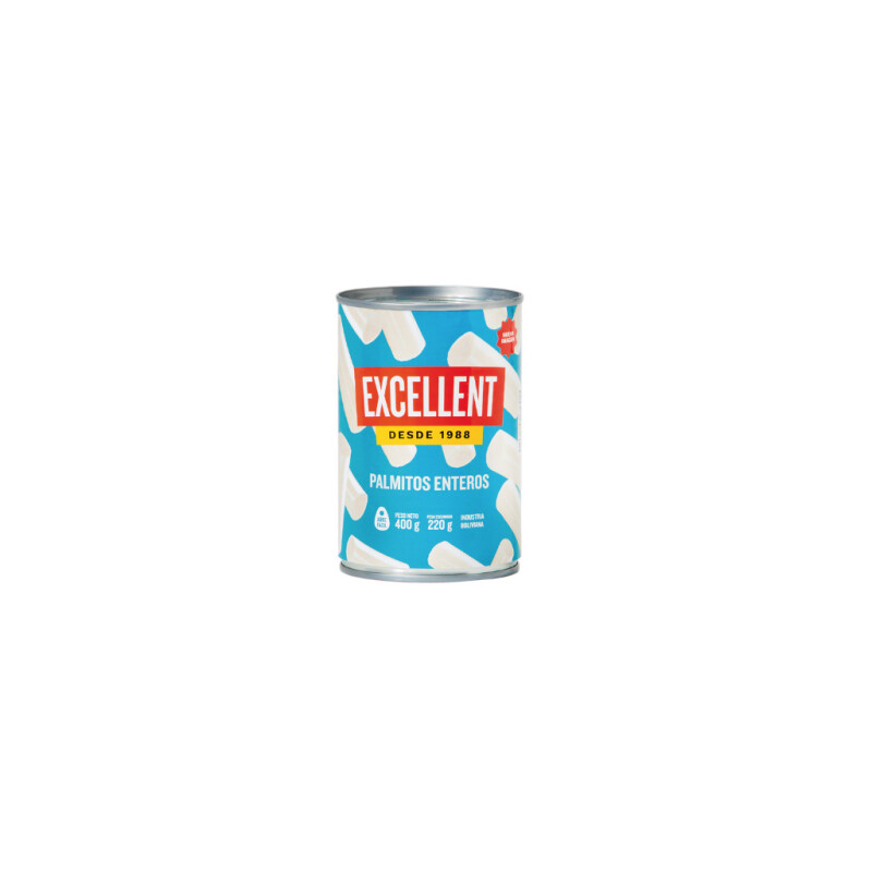 Excellent Palmitos Enteros 400g Excellent Palmitos Enteros 400g