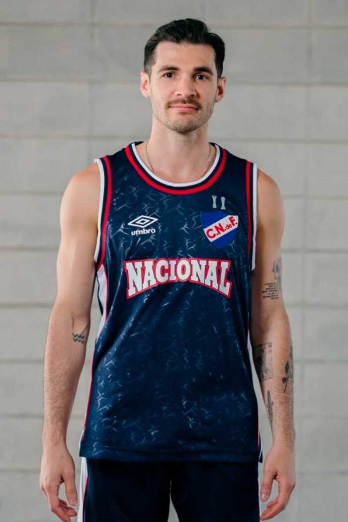 MUSCULOSA BASKET UMBRO NACIONAL OFICIAL/ALTERNAIVA 2025 Azul