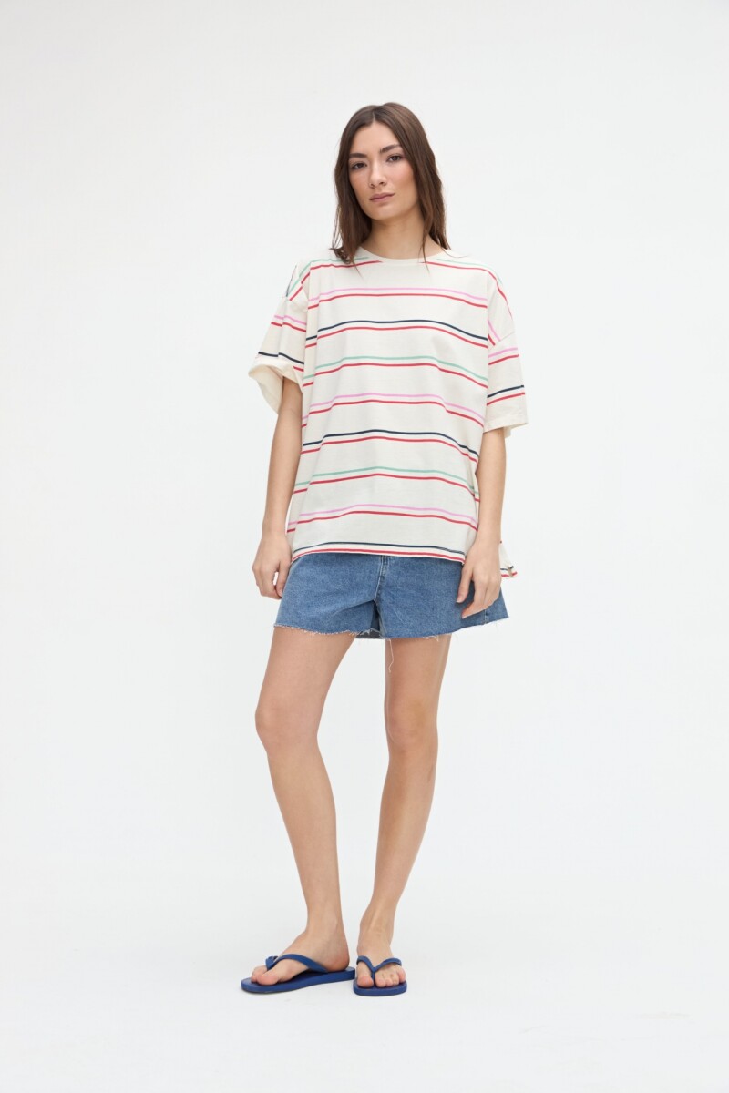 Remera Lucinda - Crudo 