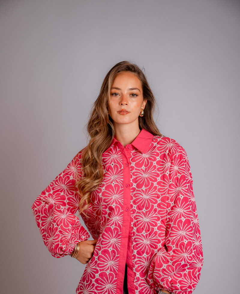 Camisa Francia fucsia