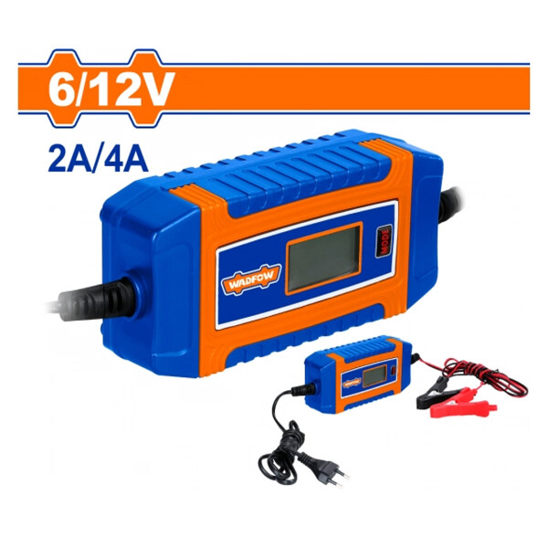 CARGADOR BATERIAS 6/12V 2A/4A WADFOW WBY15041 CARGADOR BATERIAS 6/12V 2A/4A WADFOW WBY15041