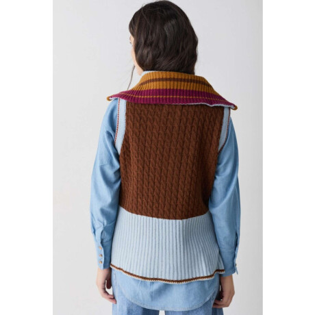 Pre Venta Chaleco Wave Chocolate