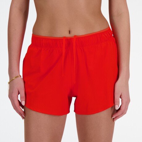 Short New Balance de Dama - RC SEAMLESS 3 INCH - WS41286NEF ORANGE