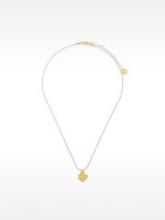 Collar De Trébol Esmaltado - Plata De Ley 925 rosa