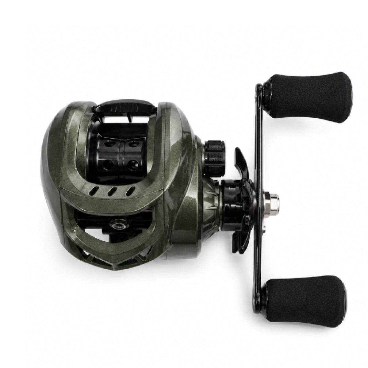 Reel Rotativo Baitcasting Zurdo 