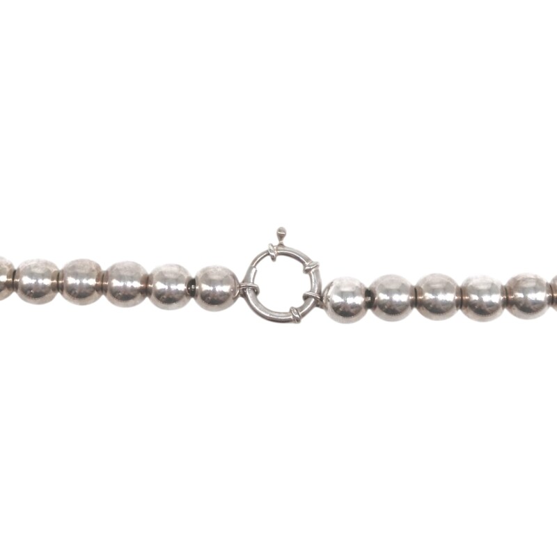 Cadena bolitas -Plata 925 -Sin piedra -CD5085 sinpiedra