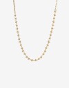 Collares Cortos Metal Collar Corto Cubic Zirconia - Dorado