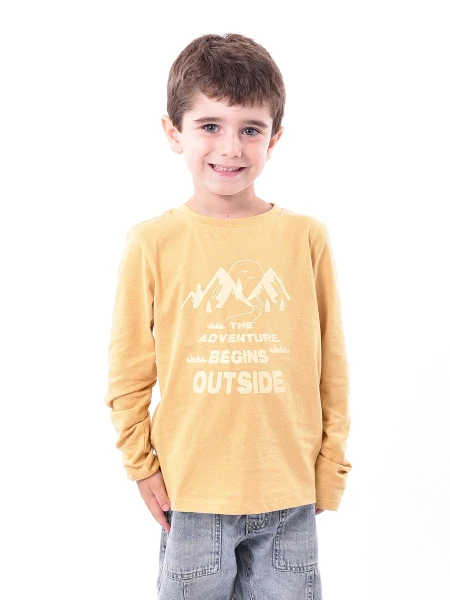 REMERA UNAI OCRE
