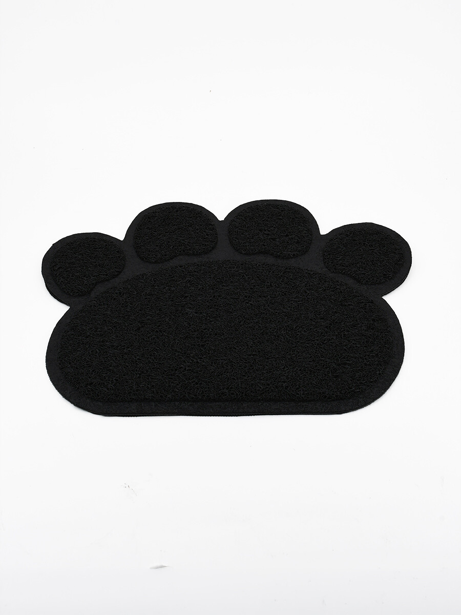 ALFOMBRA HUELLA SET X 2 - NEGRO 