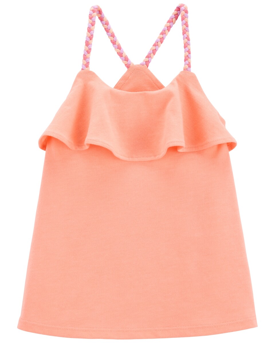 Musculosa Trenzada con Volado 