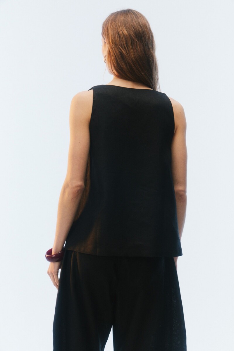 MUSCULOSA KIMI Negro