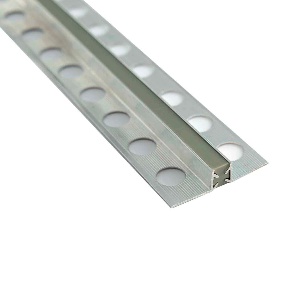 JUNTA DILATACION ALUMINIO 2.5MTS DE LARGO 10MM ALTO PALO ROSA 