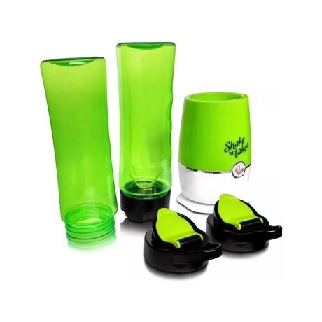 Batidora Shake Take 3 Licuadora 2 Vasos En 1 Verde