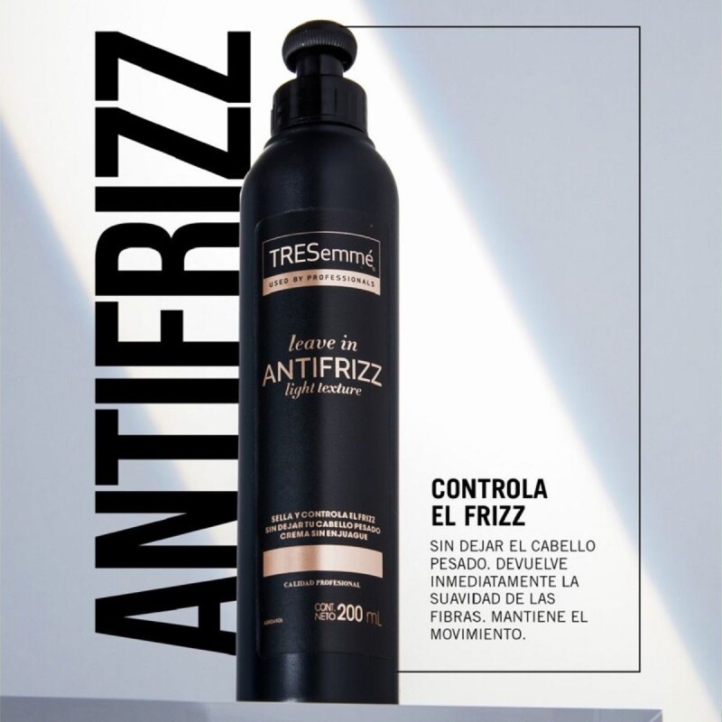 Crema de Peinar TRESemmé Leave In Antifrizz 200 ML Crema de Peinar TRESemmé Leave In Antifrizz 200 ML