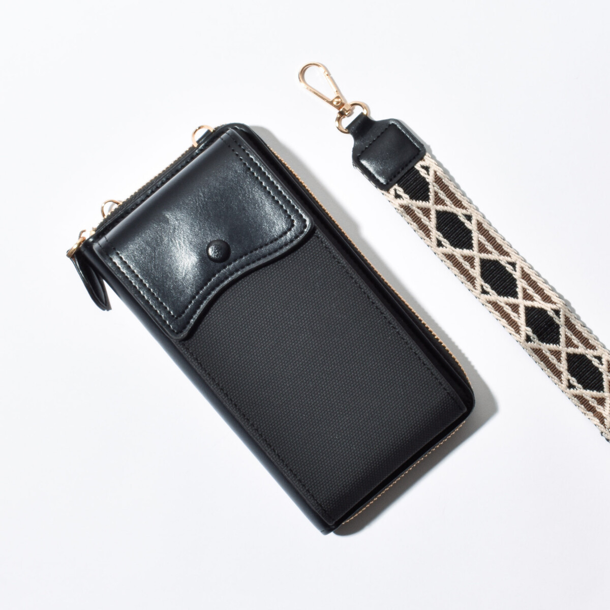 PORTA CELULAR GINETTE NEGRO 