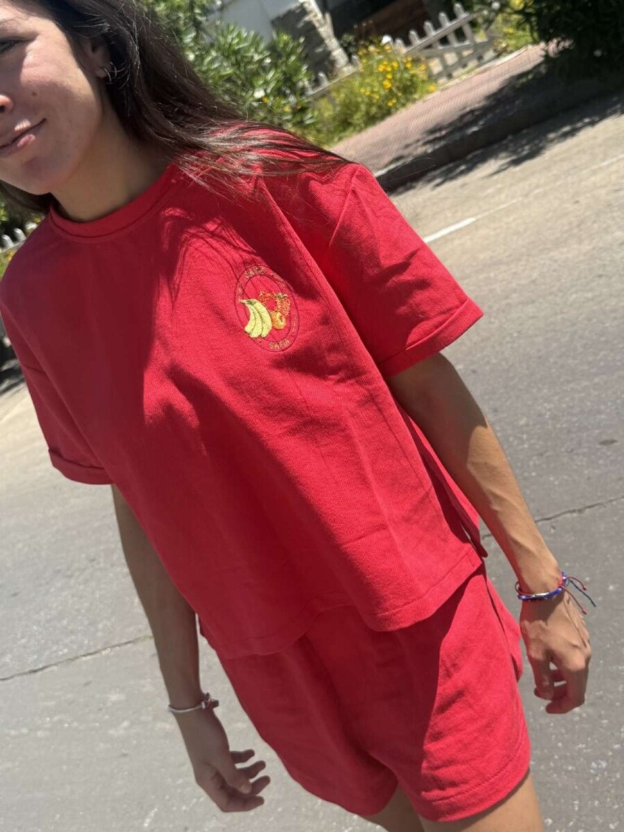 Tshirt La Verduleria - Rojo 