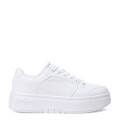 Championes de Mujer Puma Rebound Femme Low Plataforma Blanco